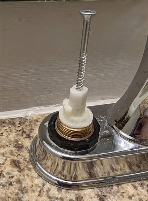 How To Remove This Moen Bathroom Faucet Cartridge Home Improvement