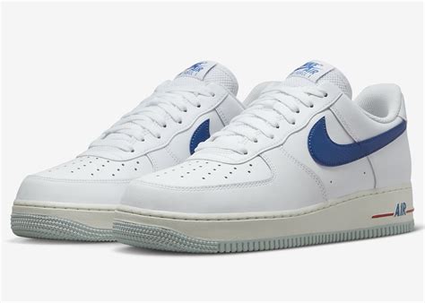 Nike Air Force 1 Low White Blue Red DX2660-100 Release Date | SBD