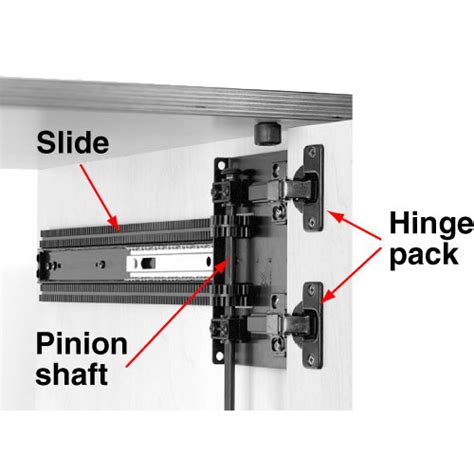 Knape And Vogt Kv Sb Eb L Pinion Shaft For Pocket Door