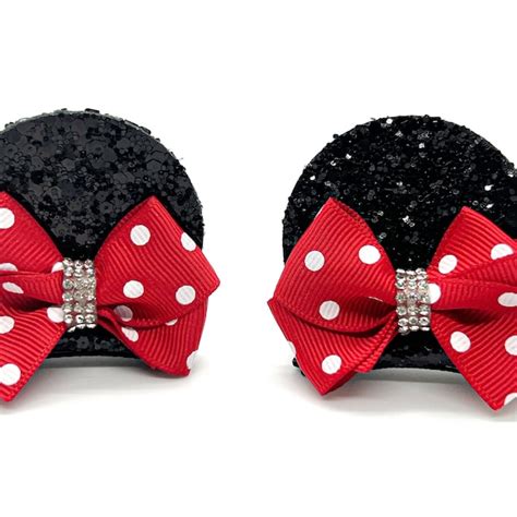 Minnie Mouse Hair Bow Etsy