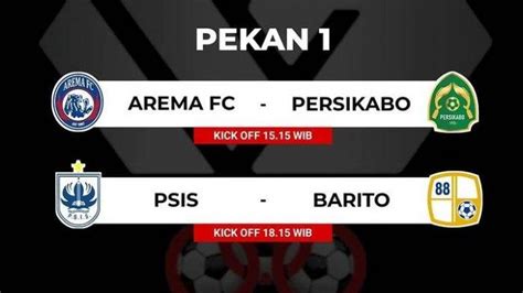 LINK Nonton Piala Menpora 2021 Arema Vs Tira Persikabo PSIS Vs