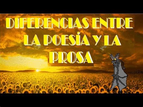 Diferencias entre poesía y prosa Cuál es tu estilo