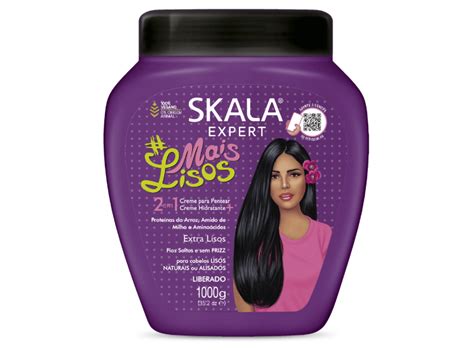 Ripley CREMA PARA PEINAR SKALA MAIS LISOS ALISADO MOUSSE 2 EN 1