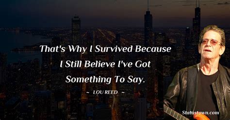 30+ Best Lou Reed Quotes