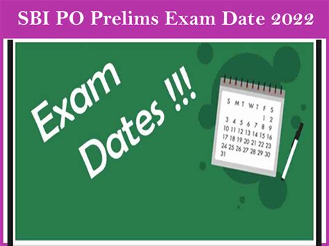 Sbi Po Prelims Exam Date 2022 Out Check Hall Ticket Details At