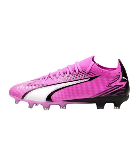 Puma Ultra Match Fg Ag Phenomenal Pink Weiss Schwarz F Fussballschuh