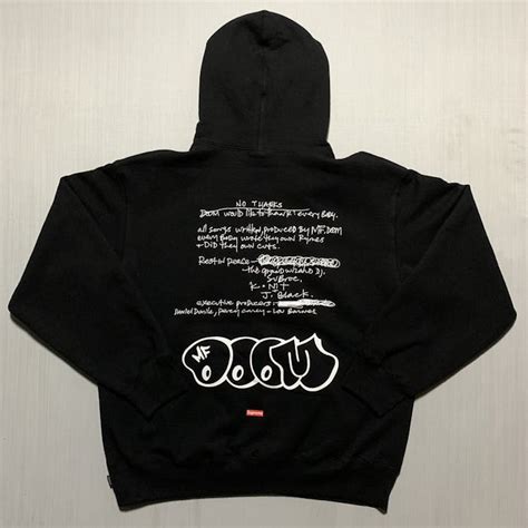 Supreme Supreme Mf Doom Hoodie Grailed