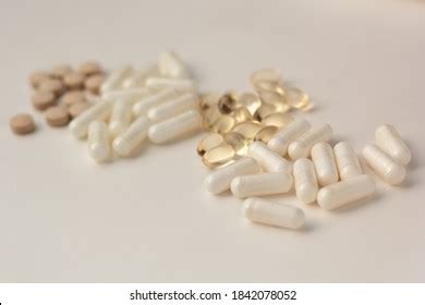 Closeup Supplements Pcos Nac Nacetylcysteine Myoinositol Stock Photo ...