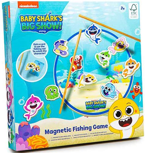 Baby Shark Magnetic Fishing Game Wholesale