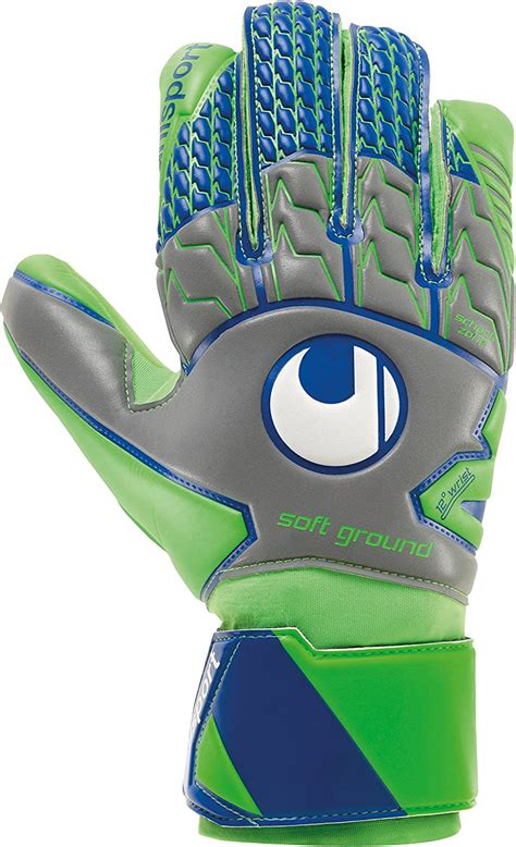 Uhlsport Tensiongreen Soft HN COMP Kaleci Eldiveni Koyu Gri Melanj