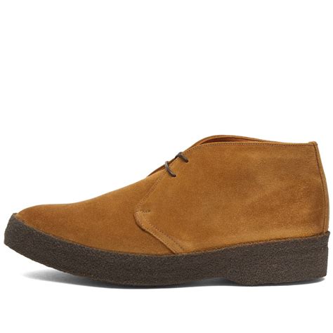 Sanders Hi Top Chukka Indiana Tan Suede End Us