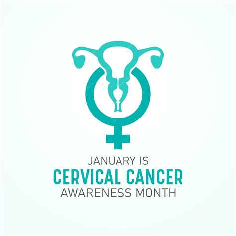 Premium Vector Cervical Cancer Awareness Month Is Observed Every Year