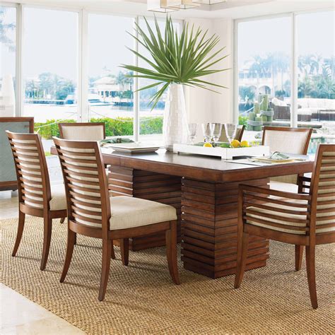 Tommy Bahama Home Ocean Club 7 Piece Dining Set And Reviews Allmodern