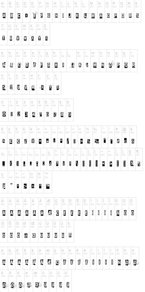 One Two Thirty Four Font Dafont