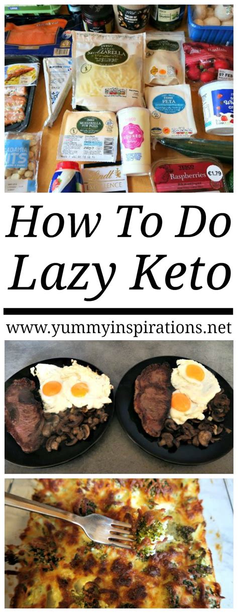 How To Do Lazy Keto What Is Lazy Keto Lazy Keto Meals And Food List