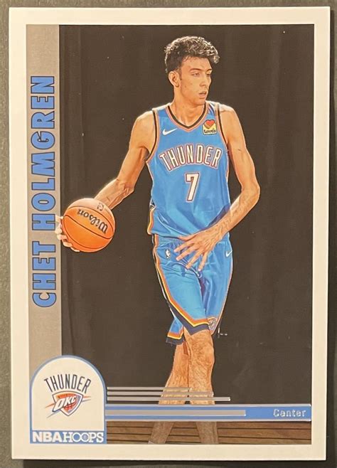 Yahoo Chet Holmgren Hoops Rc Tribute Rookie