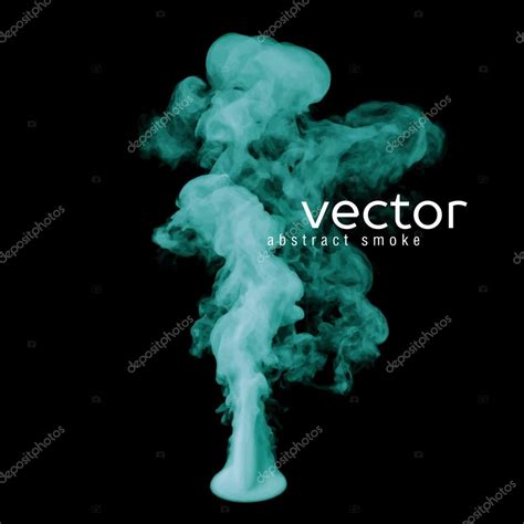 Vector Illustration Of Green Smoke Stock Vector By ©julvil11 84819888