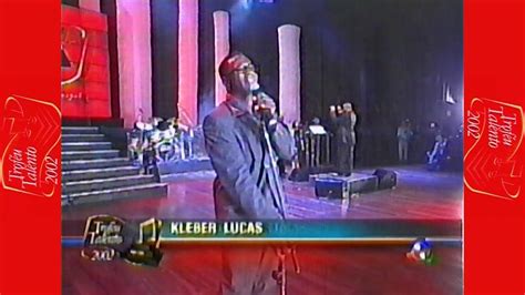 Kleber Lucas Aos Pés da Cruz Troféu Talento 2002 YouTube