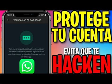 Cómo ACTIVAR la VERIFICACIÓN EN 2 PASOS en WhatsApp EVITA que te