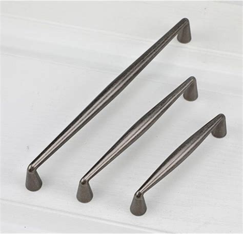 Shop Kitchen D Pull Antique Bronze Silver Zinc Alloy Handles Cairns