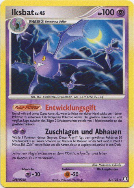 Iksbat 23 123 Wert Bild Künstler Seltenheit Pokemonkarte de