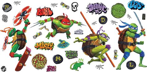 Amazon For Teenage Mutant Ninja Turtles Cartoon Vinyl Sticker