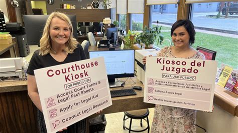 Press Release Courthouse Kiosk Will Help Court Users In Carroll County