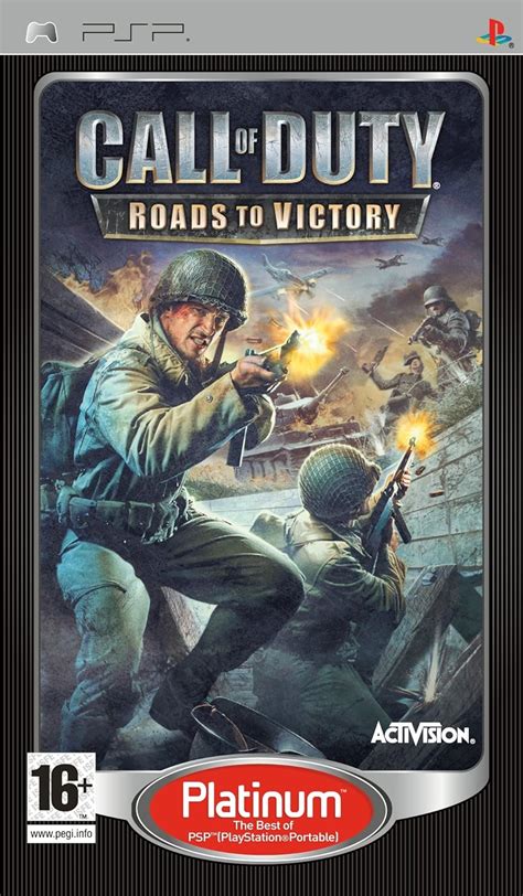 Call Of Duty Roads To Victory Platinum Edition Psp Edizione