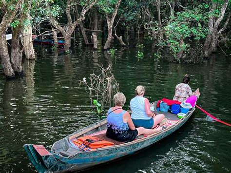 Siem Reap Floating Village Kampong Phluk Sunset With Boat Getyourguide