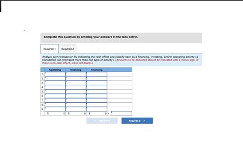 Solved Exercise 4 16 Algo Statement Of Cash Flows