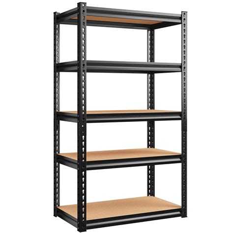 Buy Garage Shelving 5 Tier Storage Shelves Heavy Duty Shelving