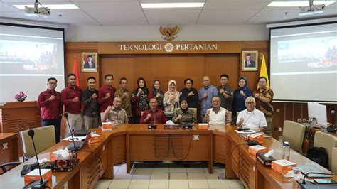 Departemen Teknik Pertanian Biosistem Ftp Ugm Terima Kunjungan Dari