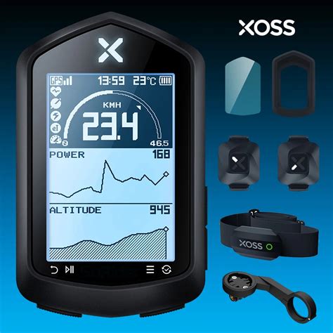 Xoss Nav Gps Bike Computer Store Cycling Bicycle Sensors Heart Rate