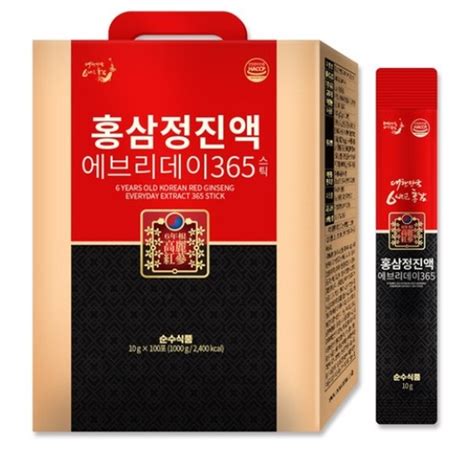 Ssf Years Old Korean Red Ginseng Everyday Extract Gx Sticks