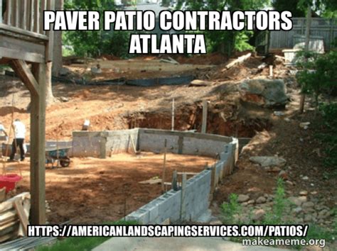 Paver Patio Contractors Atlanta HTTPS AMERICANLANDSCAPINGSERVICES