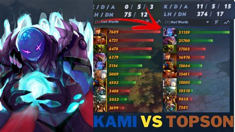 Kami Arc Warden VS Topson Marci Dota 2 Patch 7 33 C Very Hard