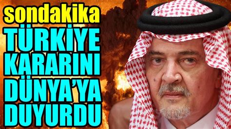 sondakika TÜRKİYE İÇİN KARARI DUYURDU DÜNYA ŞOK OLDU YouTube