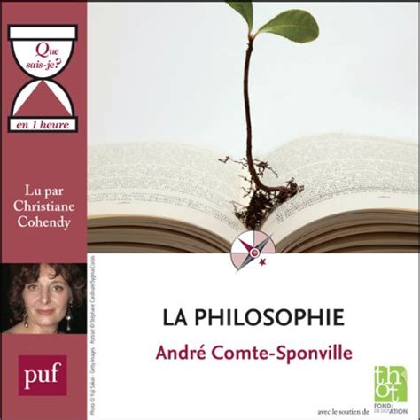 La Philosophie En 1 Heure Livre Audio André Comte Sponville Audible