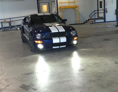 Ford Shelby Gt500 Fog Light Led Bulbs Plug And Play Install Match 13 14 Factory Drls Ford