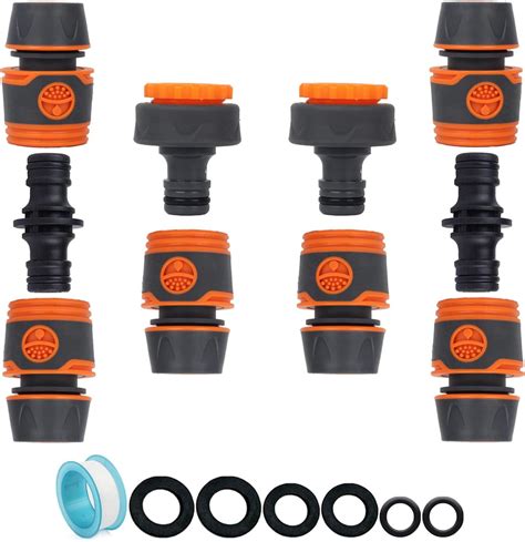 Garden Hose Connector for Hose Pipe, Outside Tap to Hose, Hose to Hose