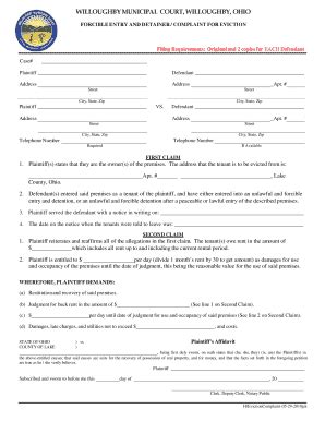 Willoughby Municipal Court - Fill and Sign Printable Template Online