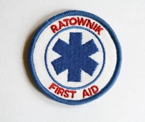 Emblemat Haftowany Ratownik First Aid Sklep Paramedyk Pl