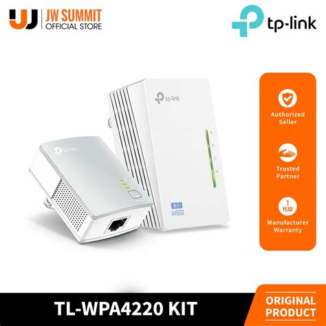 Tp Link Tl Wpa Kit Mbps Av Wi Fi Powerline Extender Starter