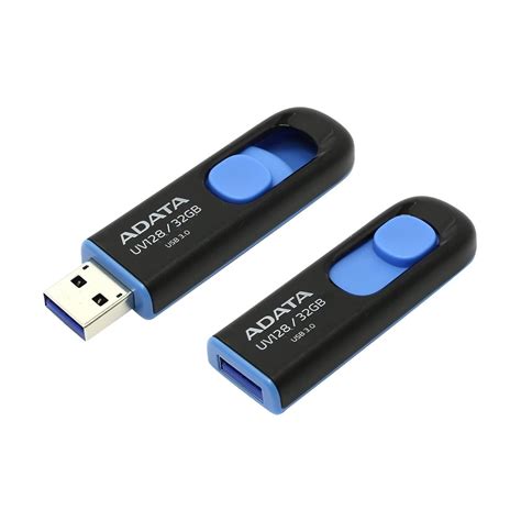 Adata UV128 32GB Black & Blue USB 3.0 Pen Drive Price in BD | RYANS