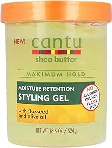 Cantu Shea Butter Styling Gel Flax Seed Olive Oil Oz G