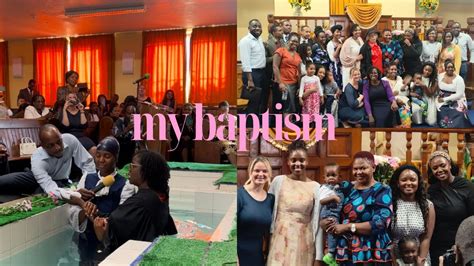 My Baptism And My Testimony Youtube