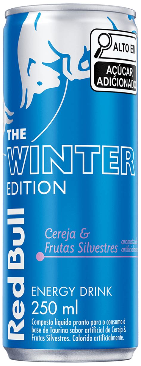 Red Bull Winter Edition Cereja E Frutas Silvestres