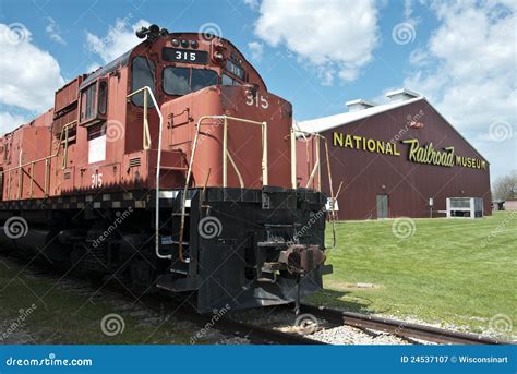 National Railroad Museum Travel To Green Bay Wi Editorial Photography