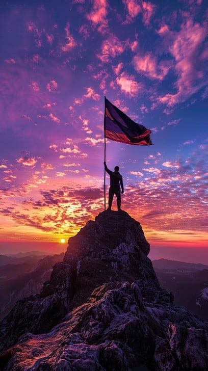 summit flag triumph image summit flag sunset