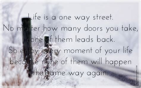 Life Is A Two Way Street Quotes. QuotesGram